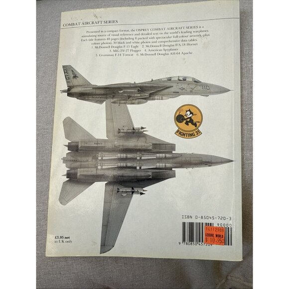 F-14 TOMCAT (OSPREY COMBAT AIRCRAFT SERIES) By Lindsay Peacock **BRAND NEW** - Picture 8 of 10